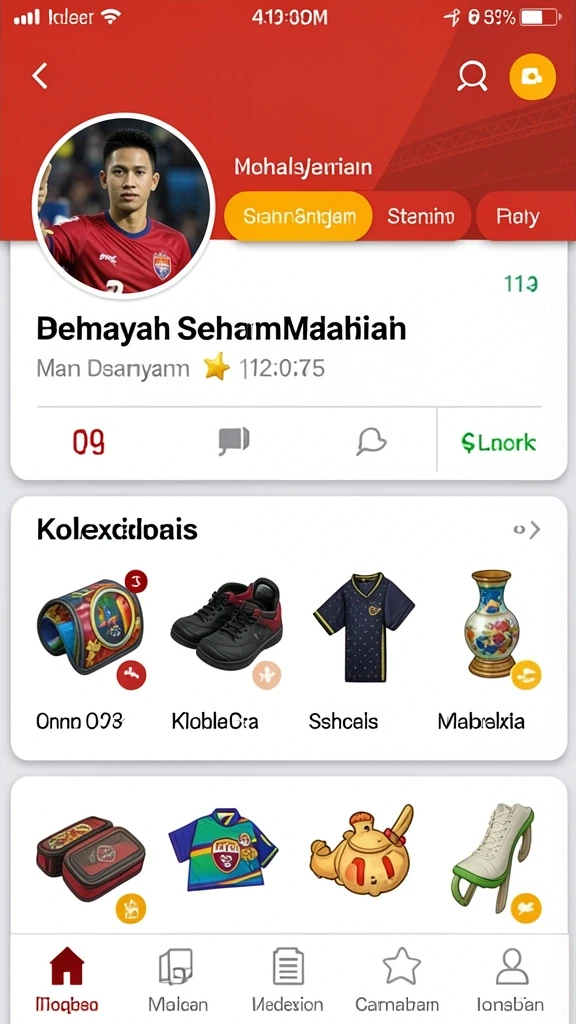 corla188 - Tampilan antarmuka yang user-friendly dan menarik.