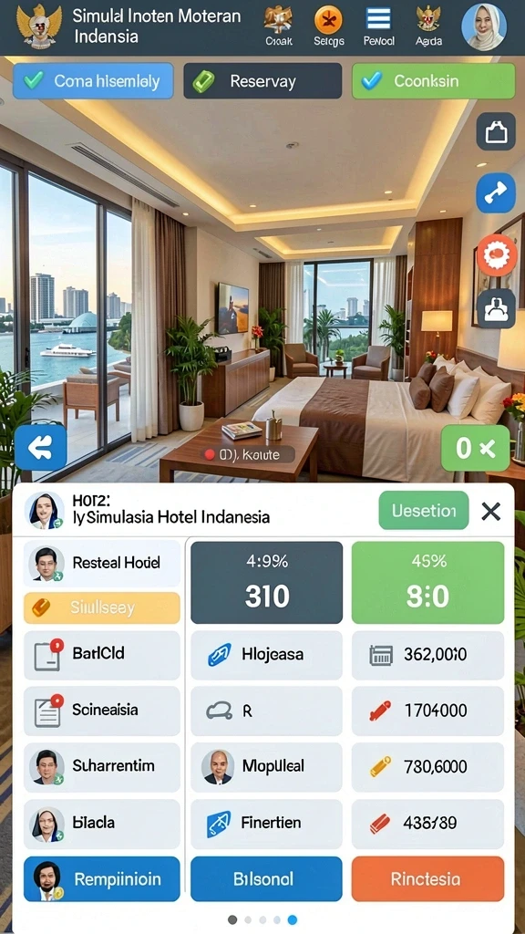 danagame - Tampilan antarmuka aplikasi yang menarik.