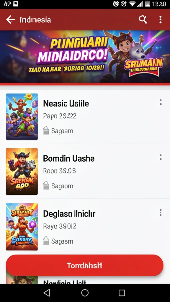 kelinci777 - Karakter unik yang dapat dipilih untuk bermain.